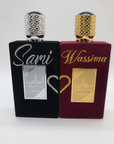 Pack Roméo et Juliette parfum personnalisé duo couple