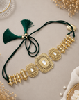 Ceinture Orientale Dorée avec Pompons – Élégance Marocaine pour Caftan