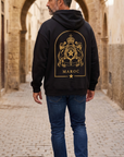 Pull à capuche Maroc Premium – Noir & Doré 🇲🇦