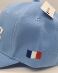 Casquette Paris bleu à personnaliser