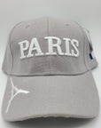 Casquette Paris grise à personnaliser