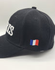 Casquette Paris noir à personnaliser