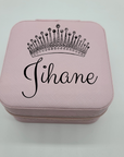 Boîte à bijoux personnalisé différents coloris disponibles