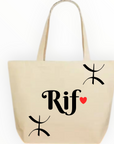 Tote bag Rif – Fierté amazighe en coton écologique