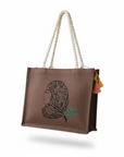 Sac cabas en jute avec fermeture éclair – Modèle Queen Hijabi