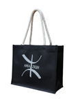 Sac cabas Amazigh en jute – Symbole ⵣ