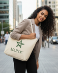 Tote bag Maroc – Fierté marocaine en coton écologique