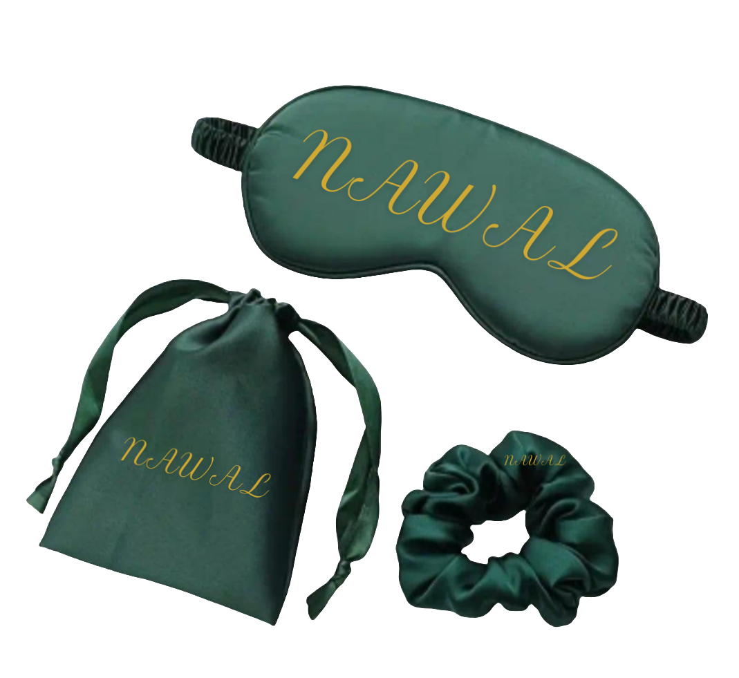 Masque de nuit satiné masque personnalisable