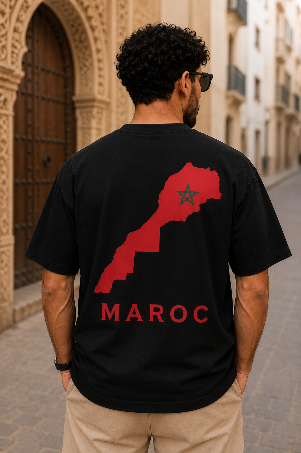 T-shirt Maroc – Carte du Maroc 🇲🇦