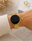 Montre Digitale Femme GG LUXE Dorée – Écran Tactile & Bracelet Réglable