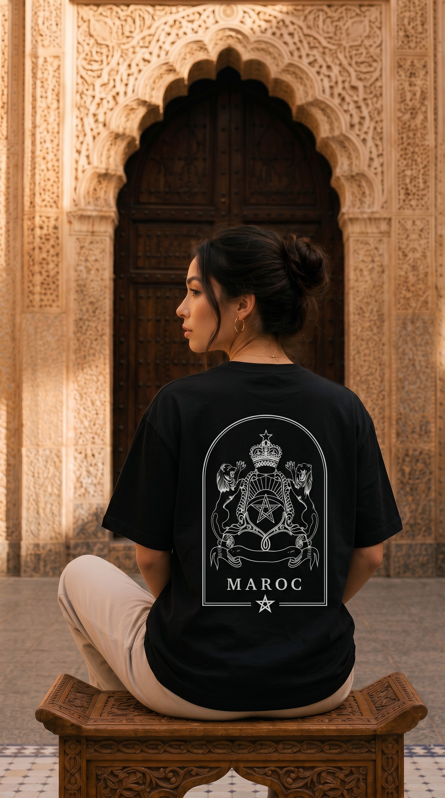 T-shirt Royal Maroc – Collection Exclusive