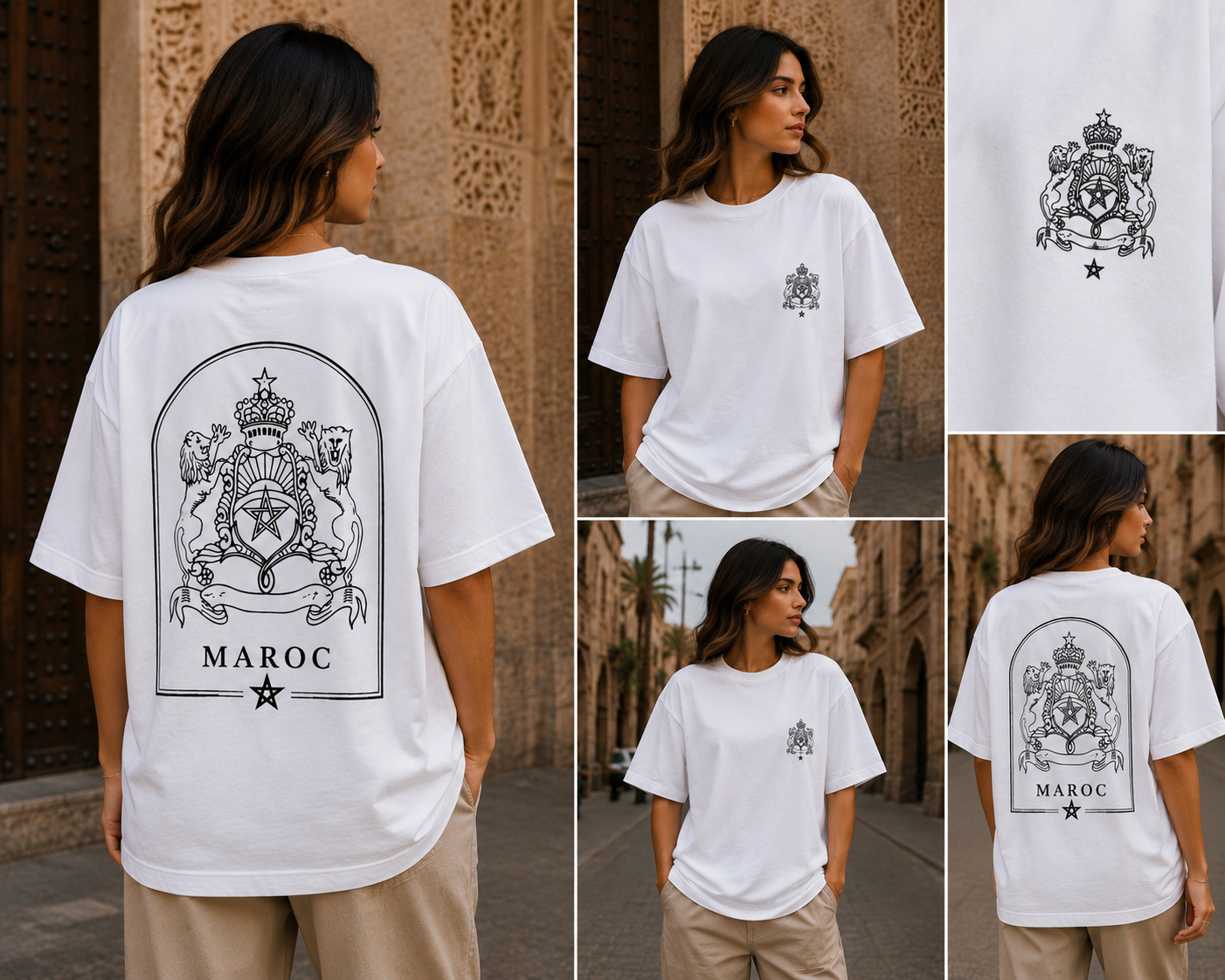 T-shirt Royal Maroc – Collection Exclusive