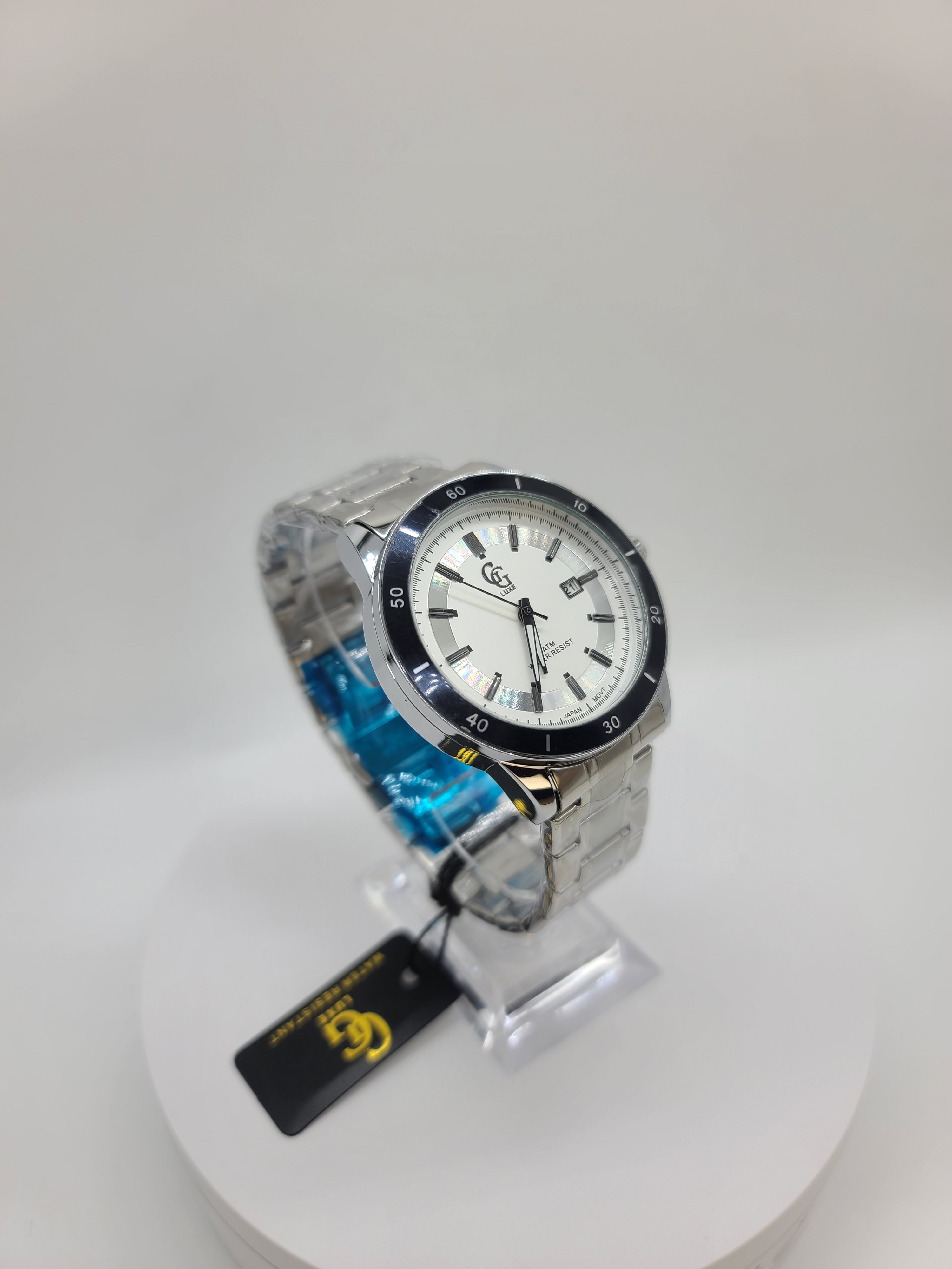 Montre étanche pour homme en acier inoxydable