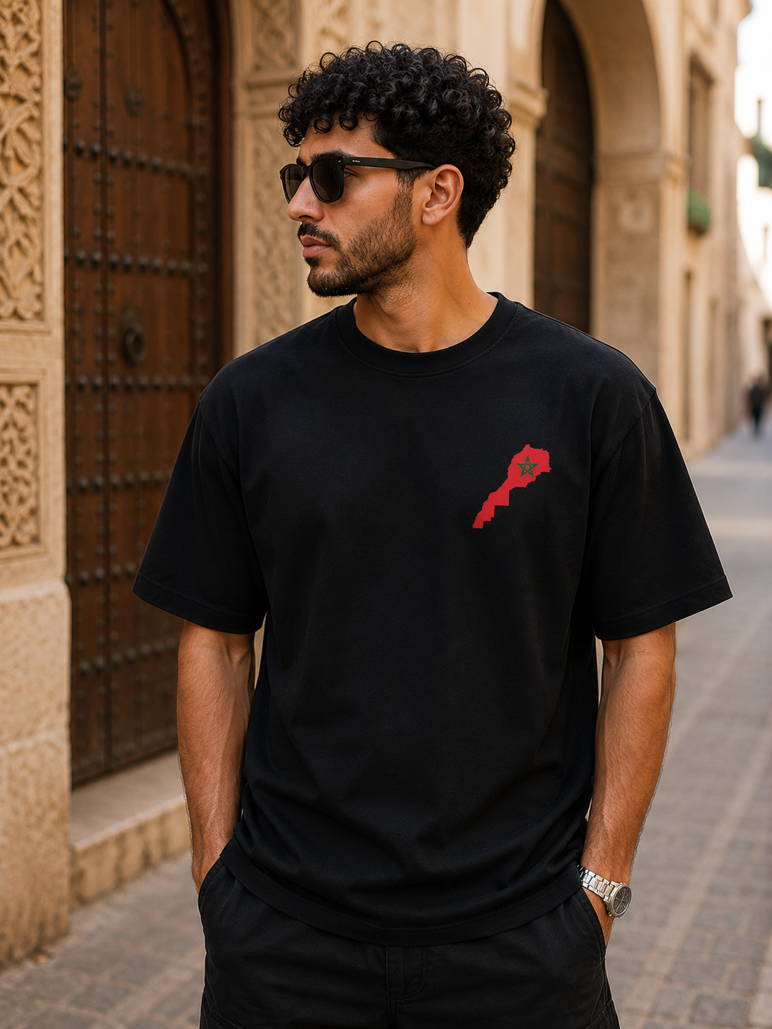 T-shirt Maroc – Carte du Maroc 🇲🇦